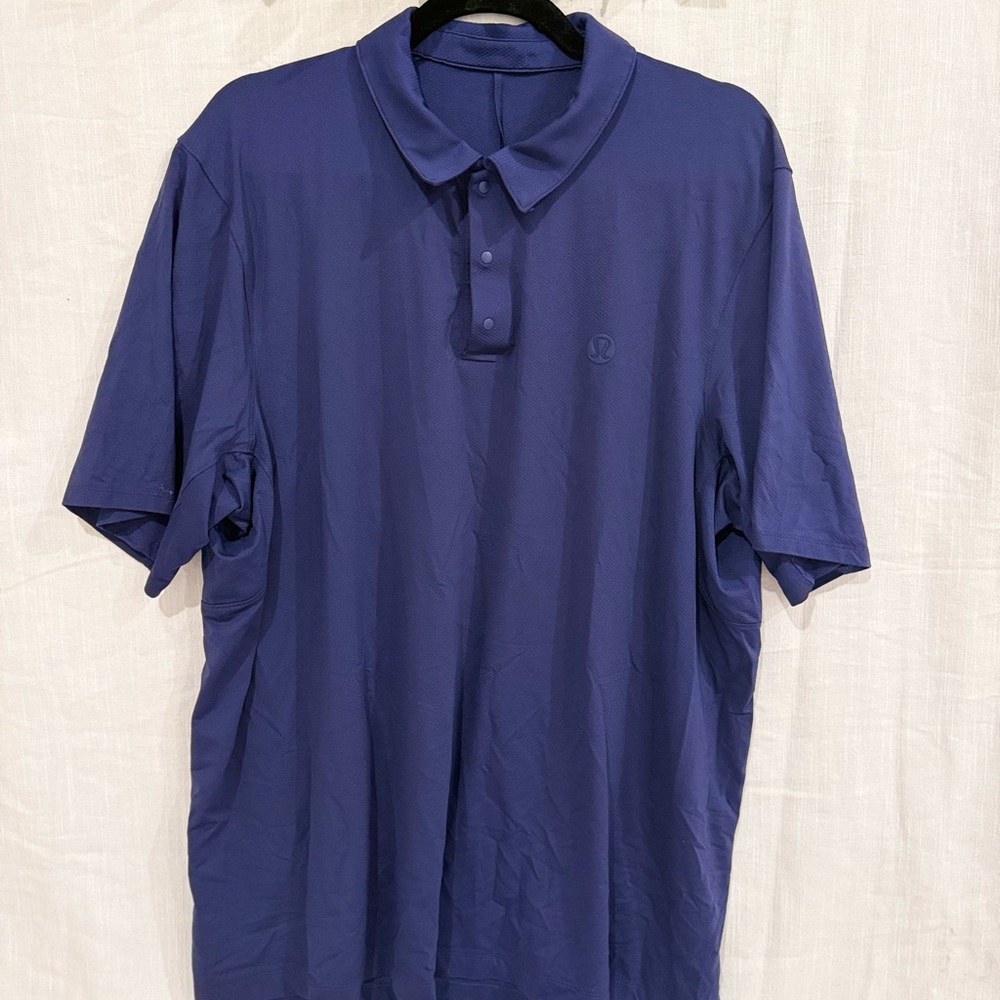 lululemon athletica Men's Navy Polo Shirt